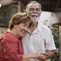 пожилая пара