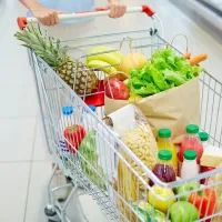 Продукты в супермаркете