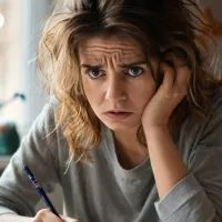 тревожная женщина