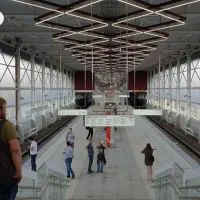 Станция Прокшино в день открытия