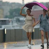 Дождь в Москве