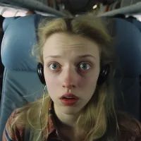 девушка боится летать