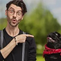 владелец и собака