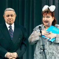 Евгений Петросян и Елена Степаненко