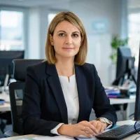 женщина в МФЦ