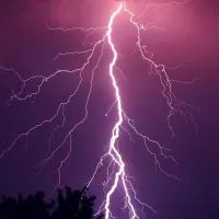 Удар молнии