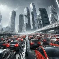 Пробки в Москве