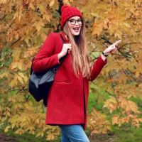 Девушка, осень