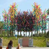 «Супрематический лес» Николая Полисского