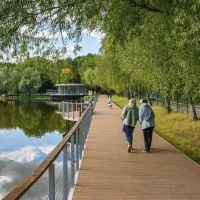 Отдых у Путяевского пруда