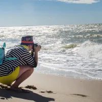 Пляж на Куршской косе