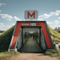 Метро в чистом поле