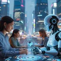 нейросеть и человек