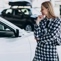 На парковке