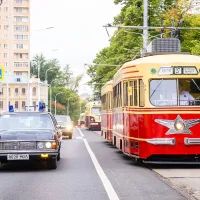 Парад ретротрамваев