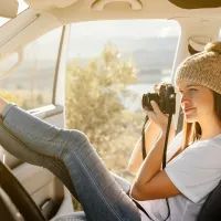 Девушка, автопутешествие