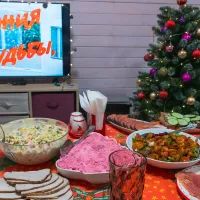 Новогодний стол