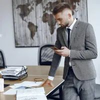 Работа, сотрудник, офис