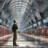 Метро, человек