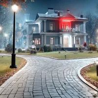 Вечерняя улица, арт