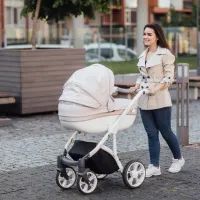 Женщина с коляской