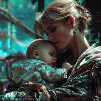 Женщина, ребенок