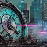 Часы, город