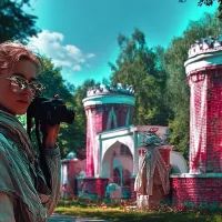 Женщина, парк