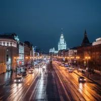 Ночная Москва