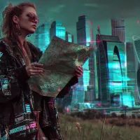 Девушка, арт