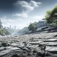 Высохшее русло, арт