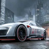 Электромобиль, арт