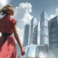 Арт, девушка в Москве