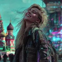 Женщина, арт