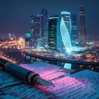 Перо, Москва-Сити