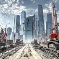 Арт, строительство дороги