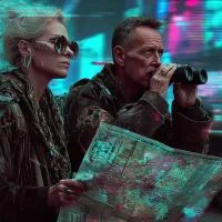 Люди, карта, город