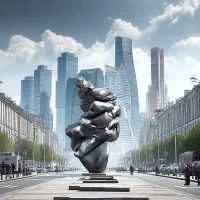 Большая глина, арт