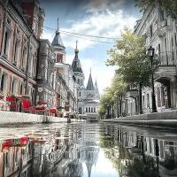 Старинный район, арт