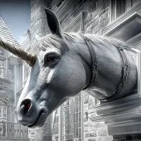 Единорог, арт