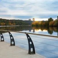 Набережная парка Фили