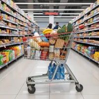 Тележка с продуктами