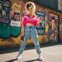 Девушка из 90-х