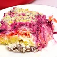 салат «сельдь под шубой»