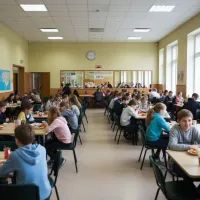 Школьная столовая