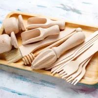 Посуда деревянная