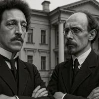 Александр Блок и Андрей Белый