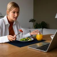 Обед на работе