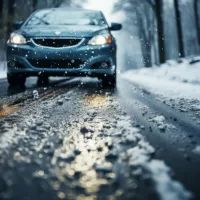 Автомобиль, зима
