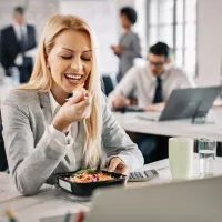 Обед на работе